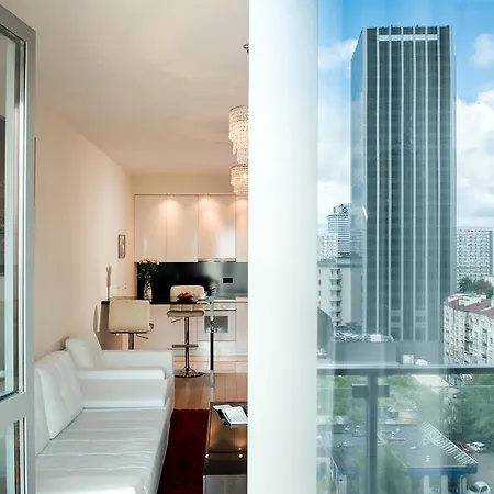 Lägenhetshotell Platinum Towers E-apartments Warszawa